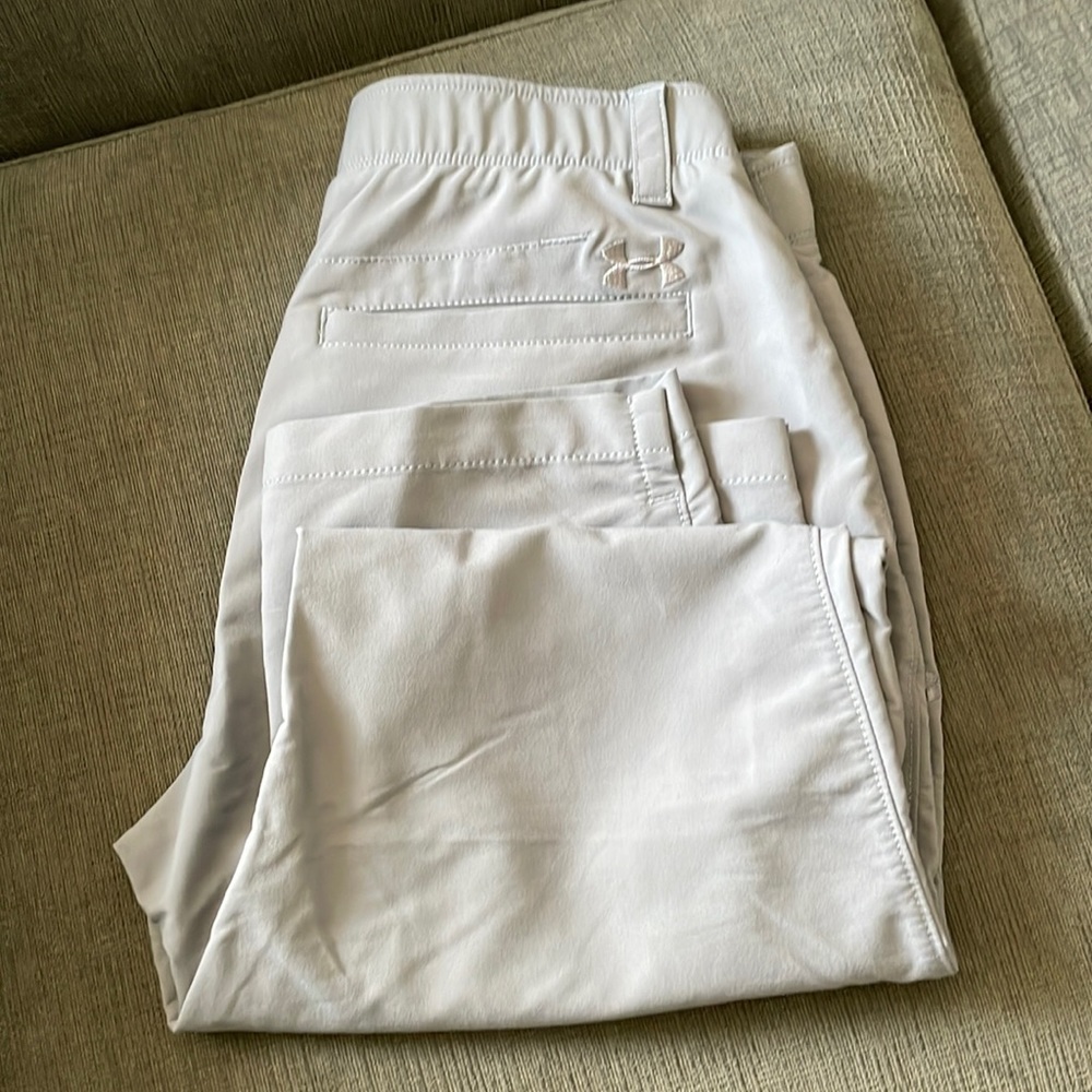 Mens Under Armour Golf Pants 32x30 gray
